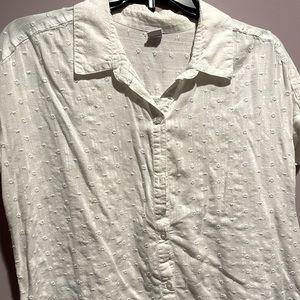 White button down shirt